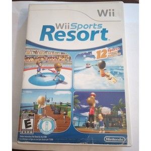 Wii Sports Resort for Nintendo Wii CIB w Manual